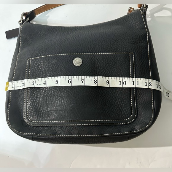 👜 COACH 💥 LIMITED EDITION ~ VINTAGE 💥 Black Pebble Leather Chelsea Shoulder B - Picture 13 of 16